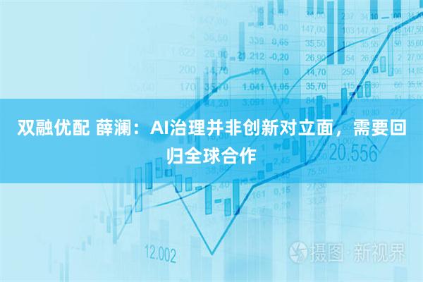双融优配 薛澜：AI治理并非创新对立面，需要回归全球合作